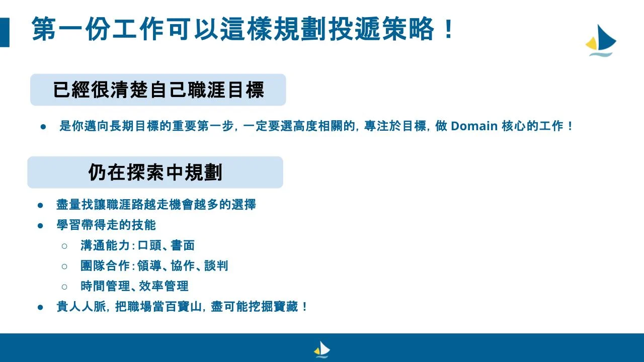 斜槓 IC Irene：研路同行：新鮮人職涯啟航 - 贏得夢幻職缺的致勝攻略